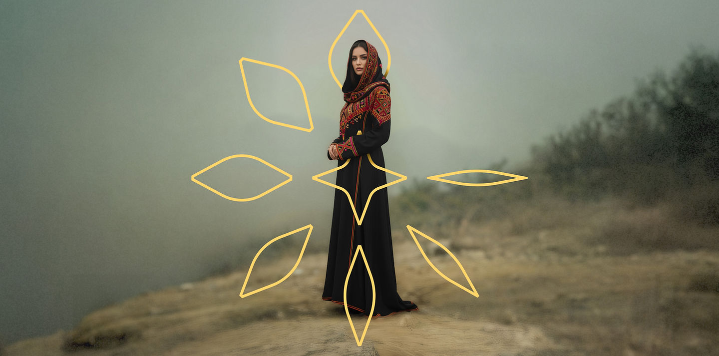 SHAMS ABAYA | عباية شمس – Visual Branding & Identity Creation