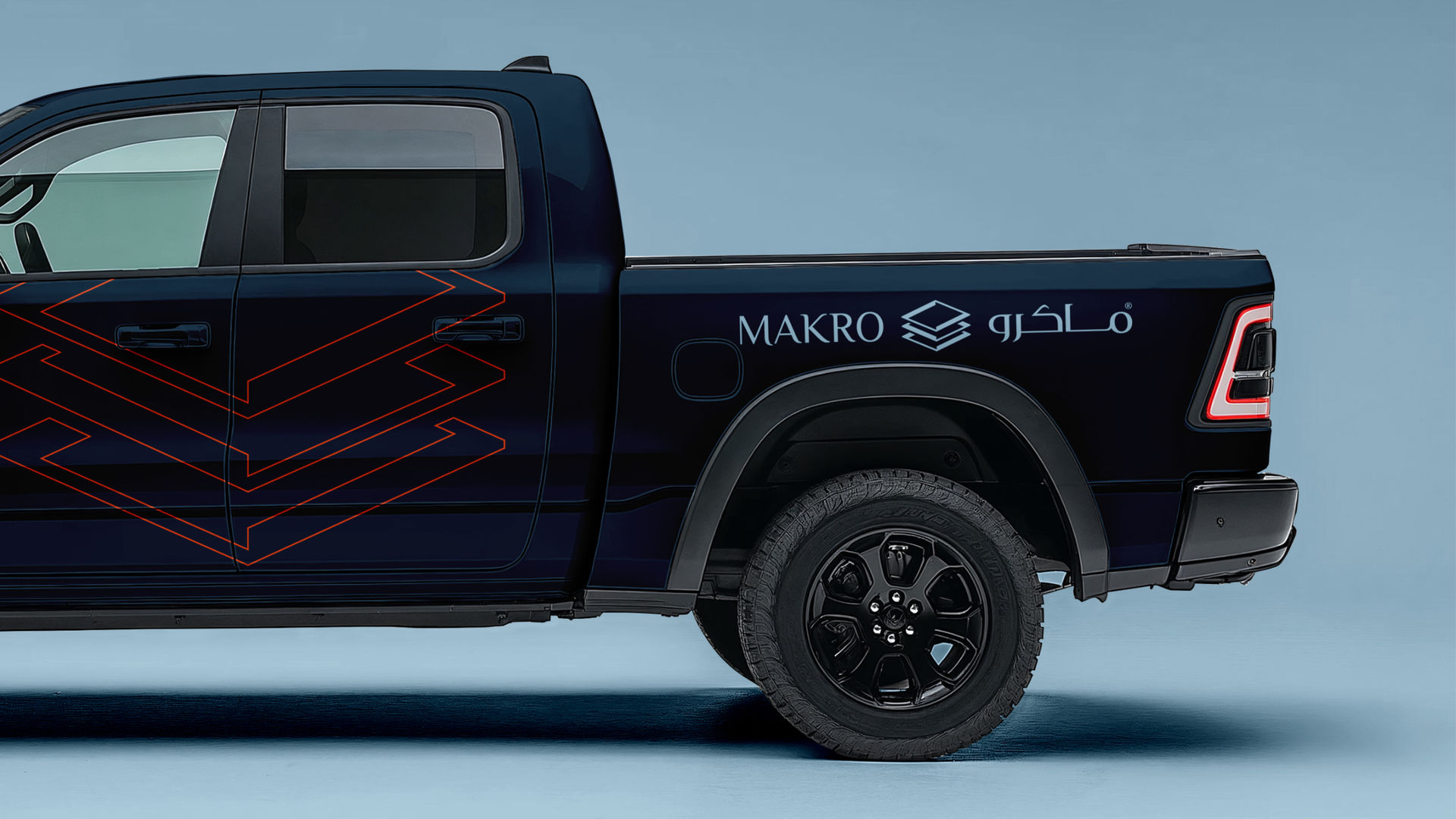 Makro Construction Syria - FOM CA - ماكرو انشاءات - هوية بصرية - شعار ماكرو