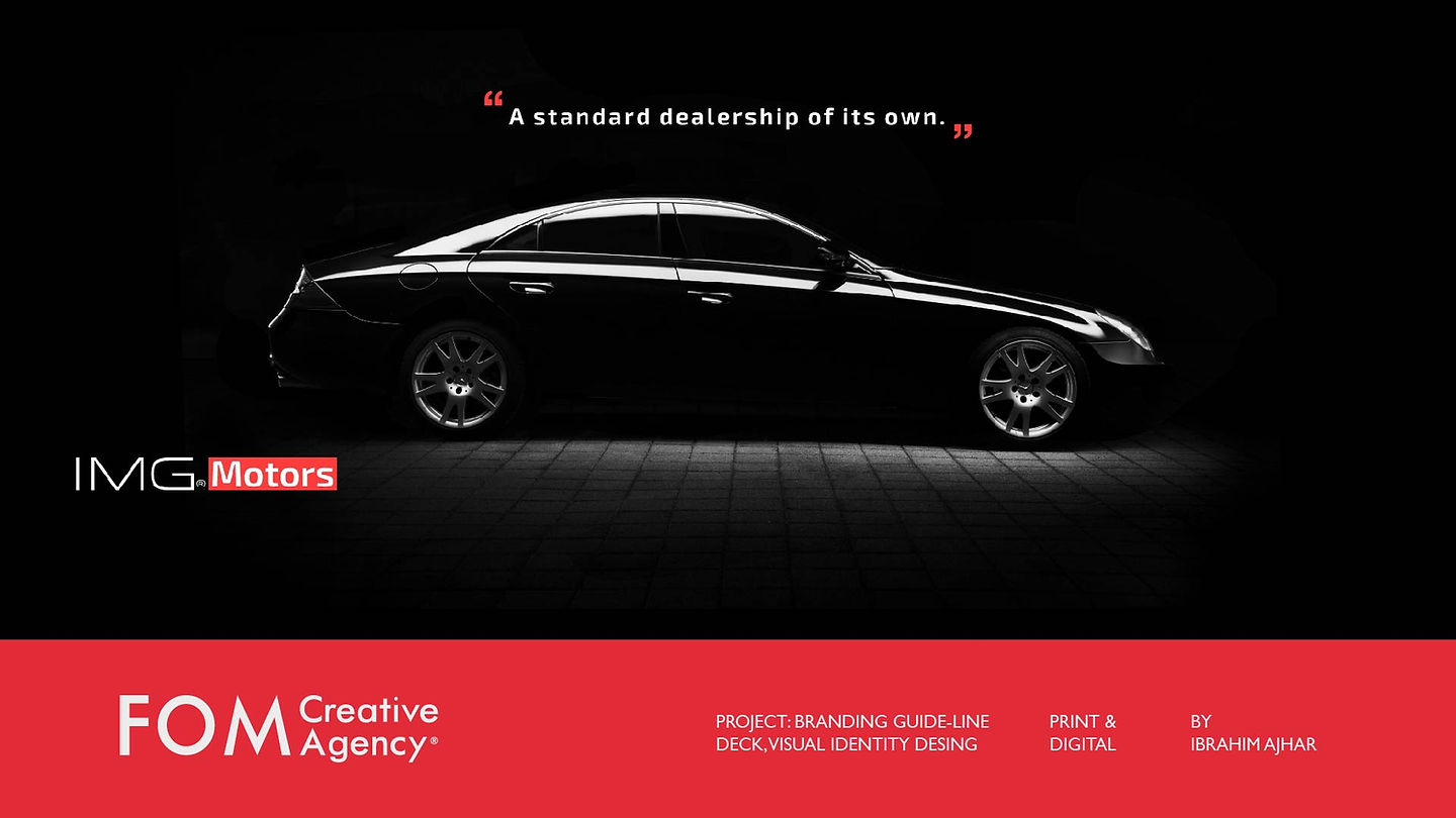 IMG MOTORS - Branding and Gallery Integration