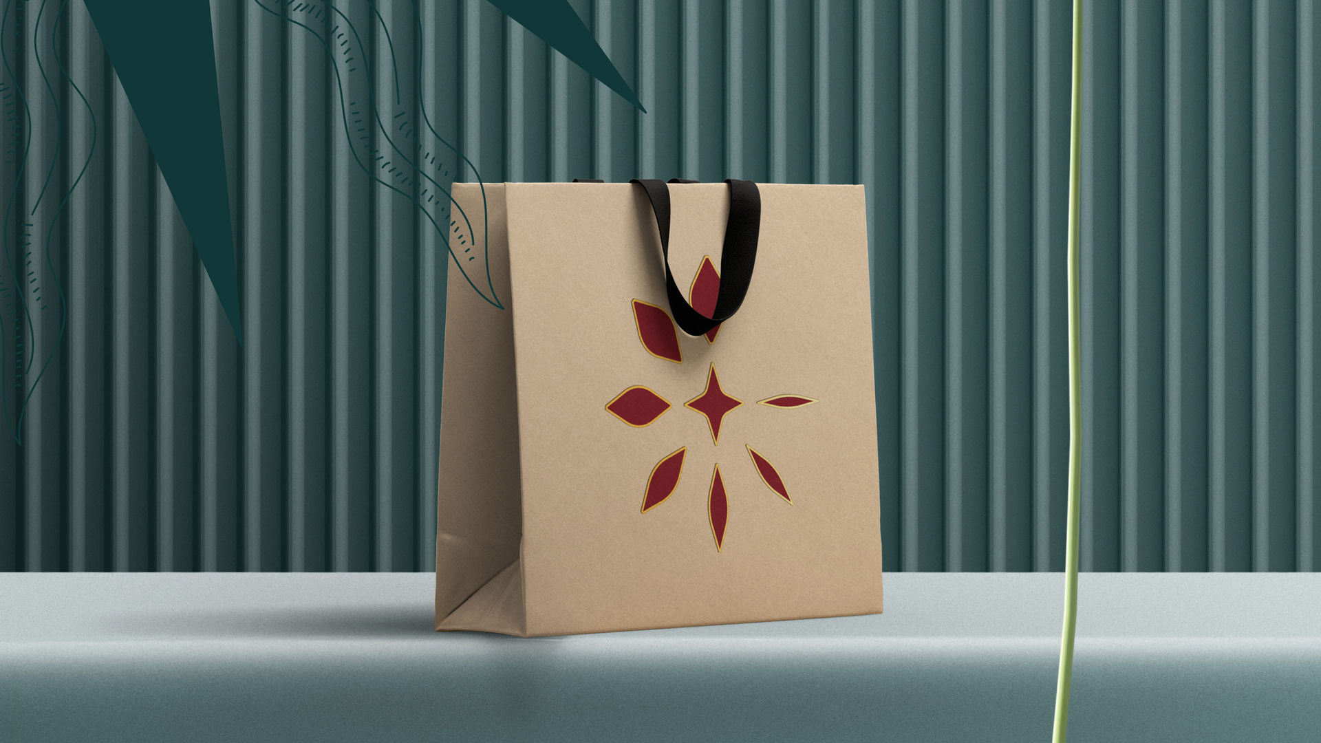 Shams Abaya - عباية شمس - Branding - visual identity - Syrian brand - Fashion & Retail (Traditional Clothing / Abayas & Kaftans) - البسة تقليدية سورية - عباية سورية - لباس تراثي سوري - FOM creative agency - FOM CA - هوية بصرية
