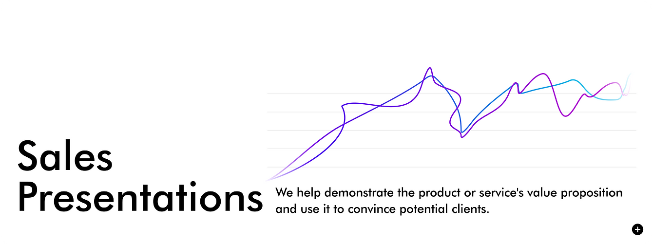 Captivate clients with persuasive presentations.
